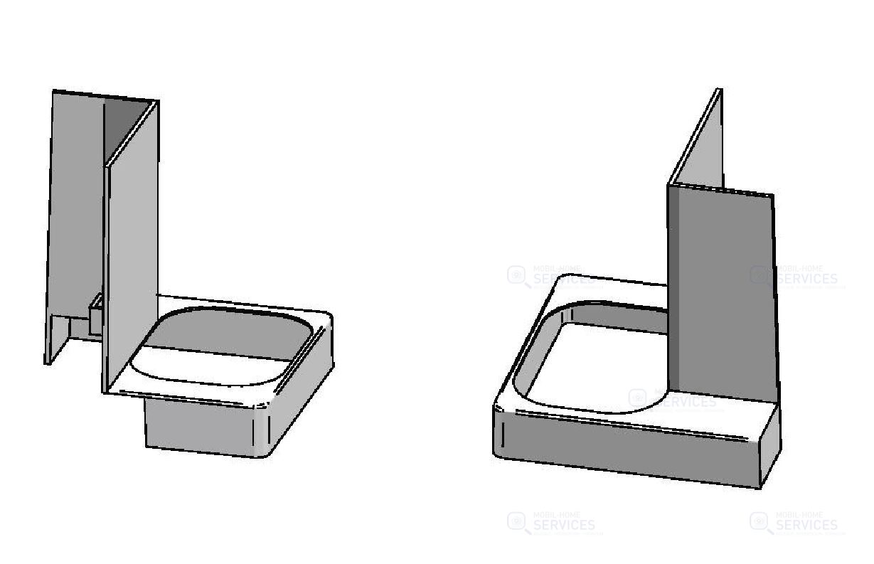 DESSUS ANGLE DROITE